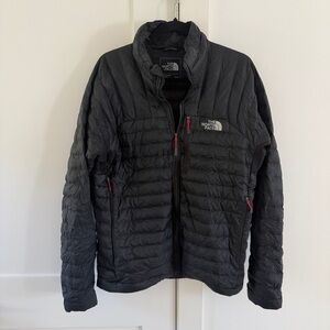The North Face Men's Charcoal Puffer Jacket